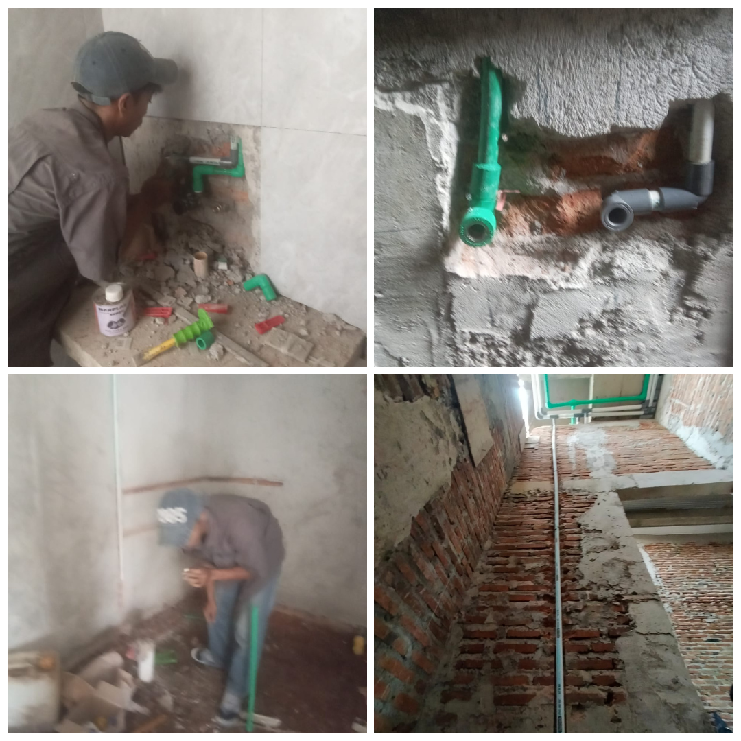 Pasang Instalasi Pipa Air Panas