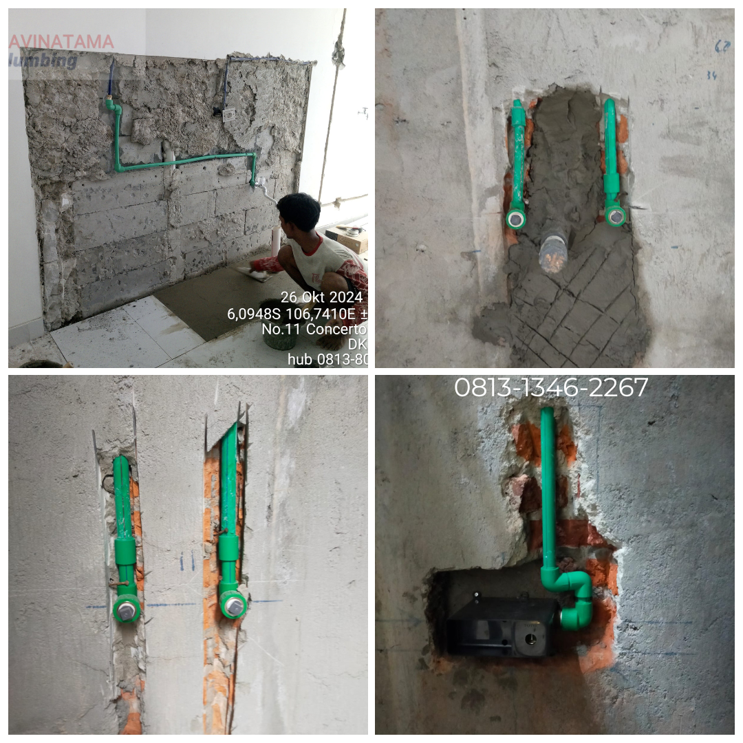 Jasa Pasang Pipa Air Panas Cikarang