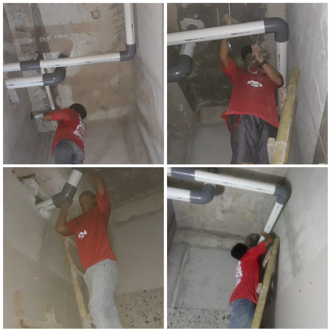 Upah Pemasangan Pipa Air PVC