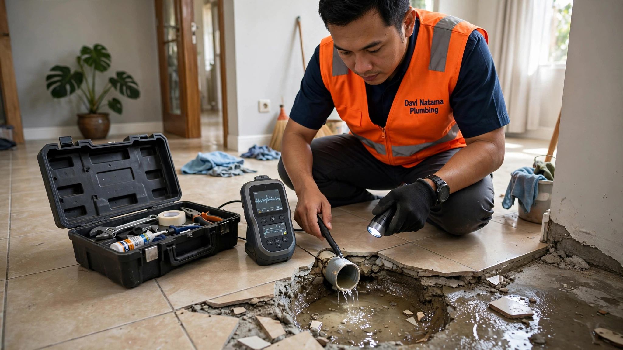Jasa Deteksi Pipa Bocor Bogor