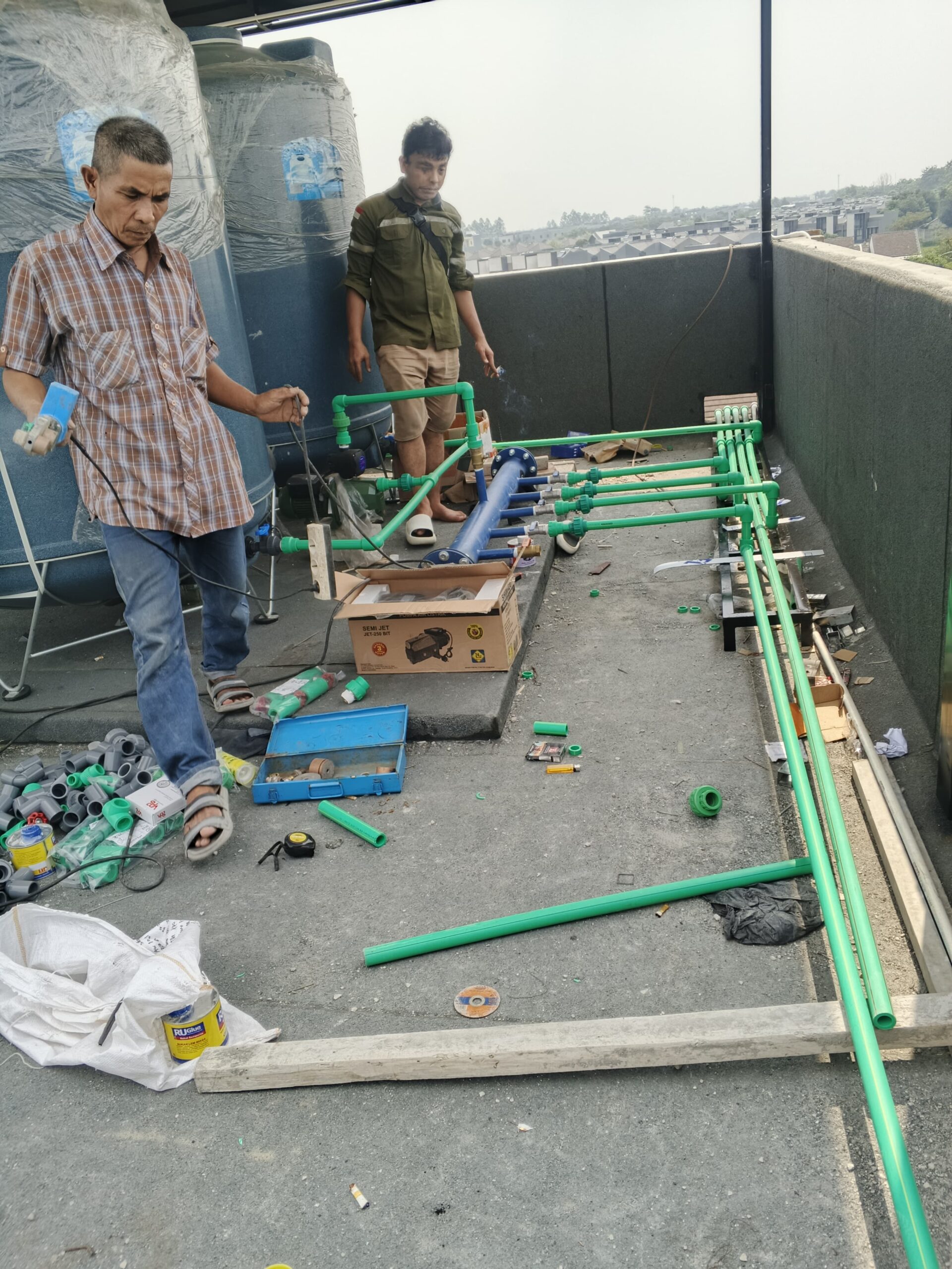 Kontraktor Plumbing Pipa PPR Gedung