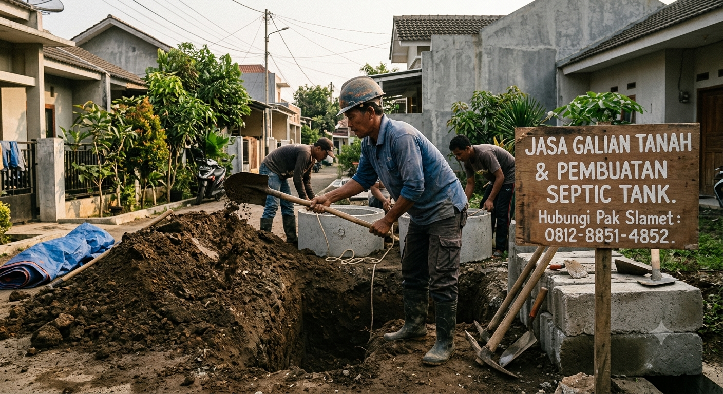 Tukang Gali Tanah Jakarta Utara