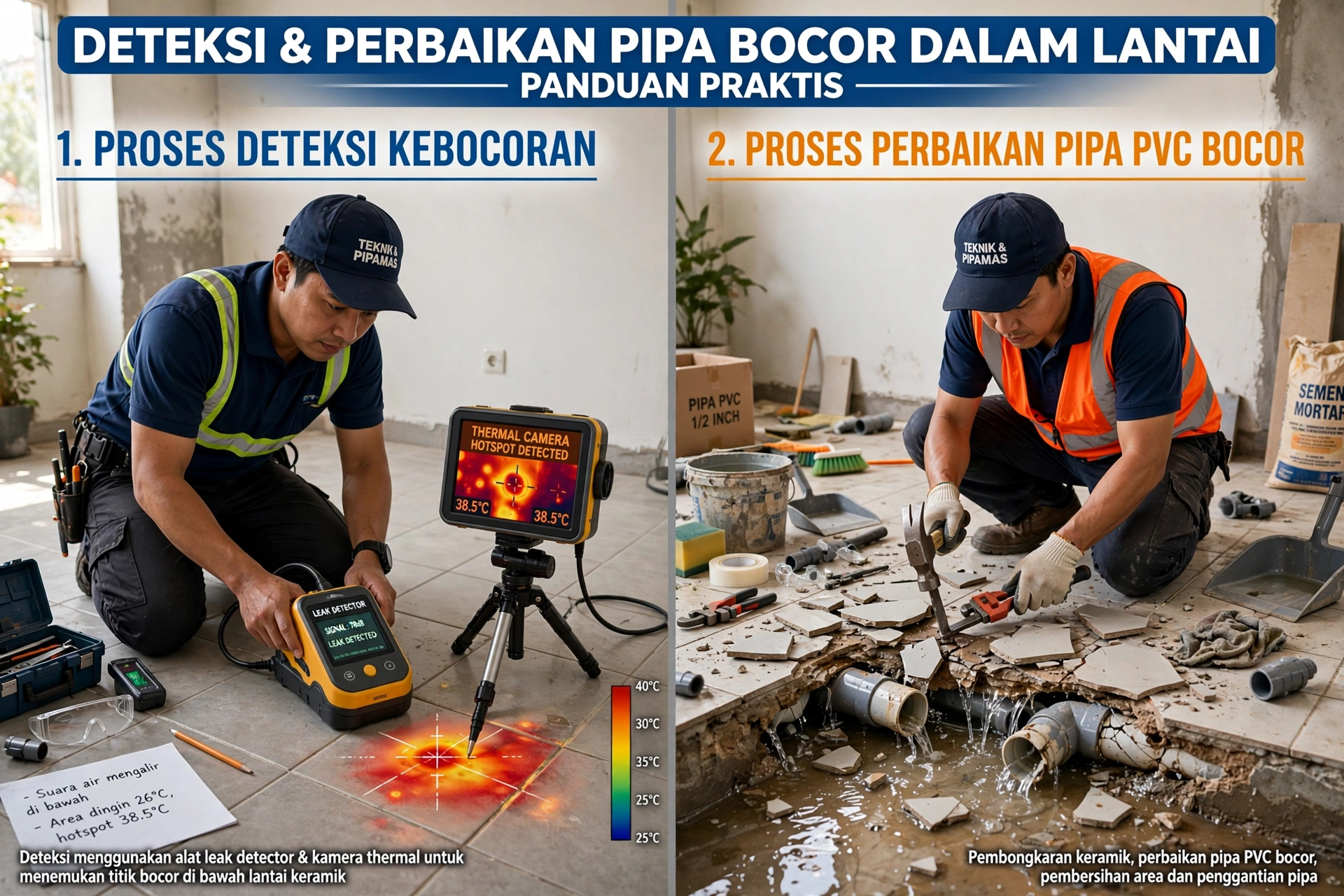 Jasa Deteksi Pipa Bocor Tangerang
