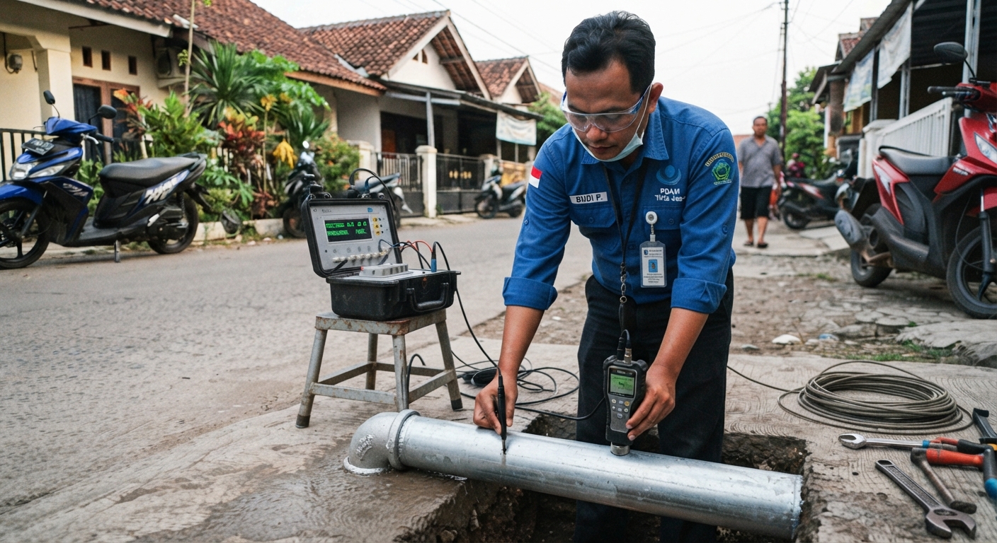 Deteksi Pipa Bocor Jakarta