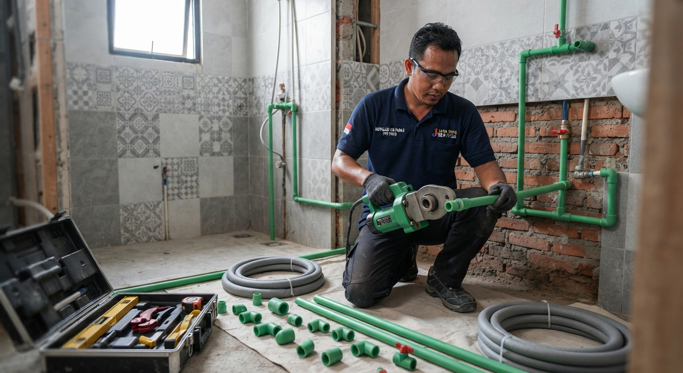 Jasa Pasang Instalasi Pipa Air Panas Bandung