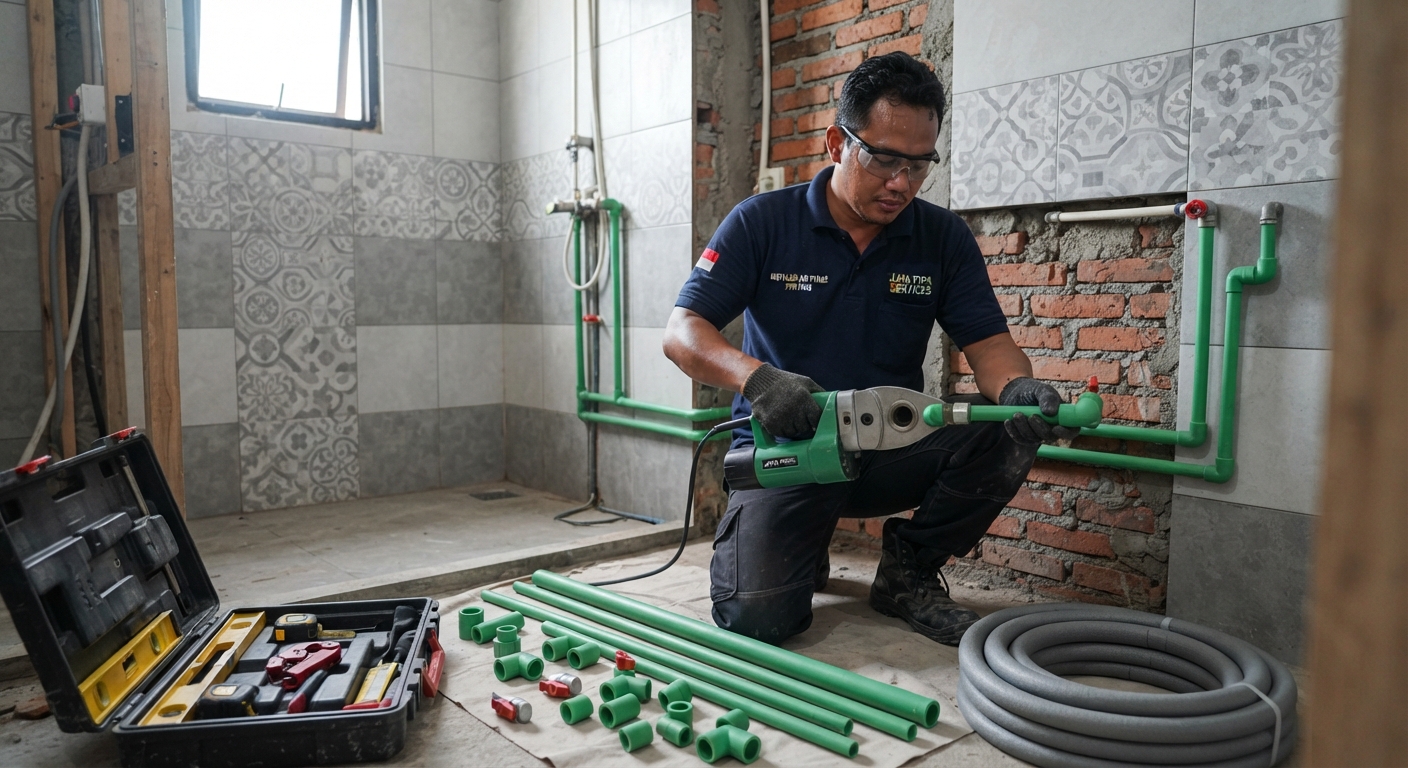 Jasa Pasang Instalasi Pipa Air Panas Bogor