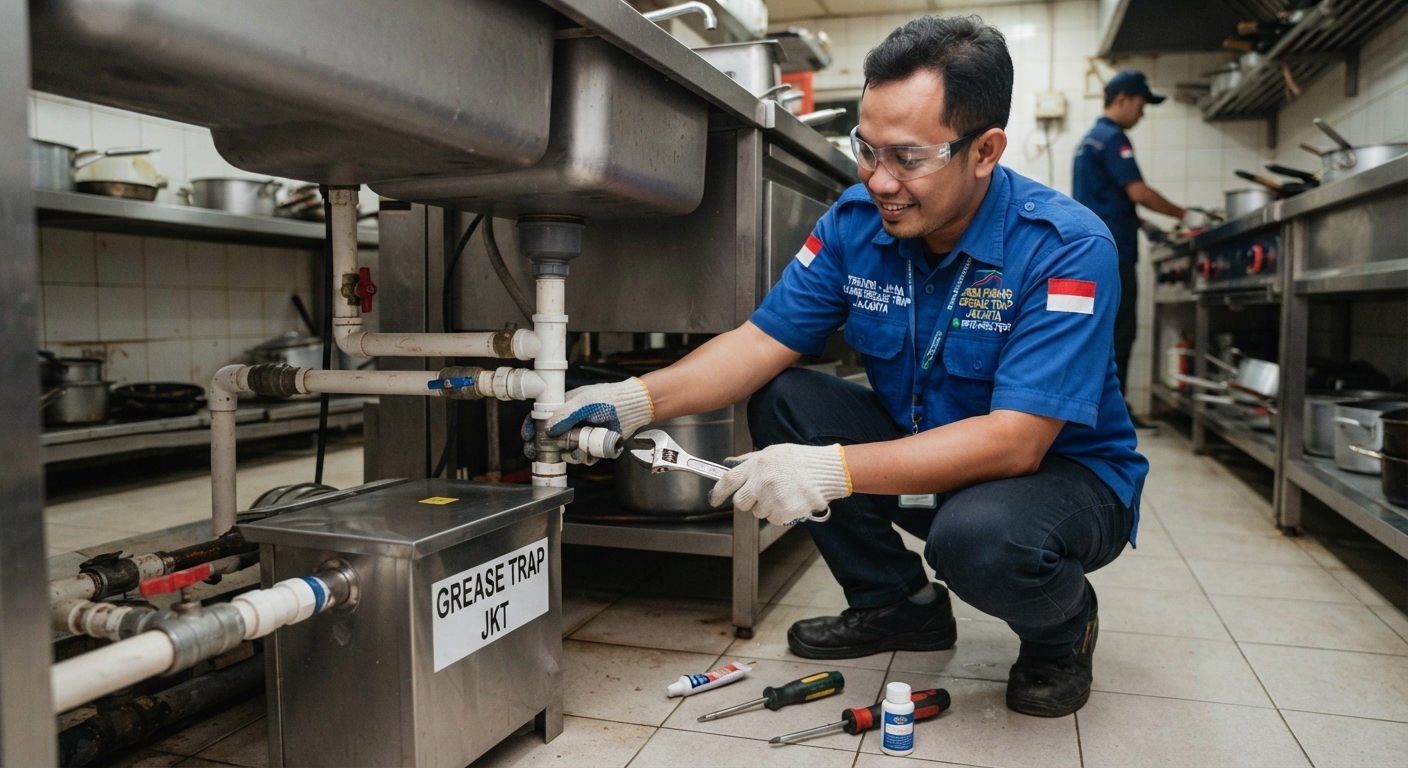 Jasa Pemasangan Grease Trap Jakarta