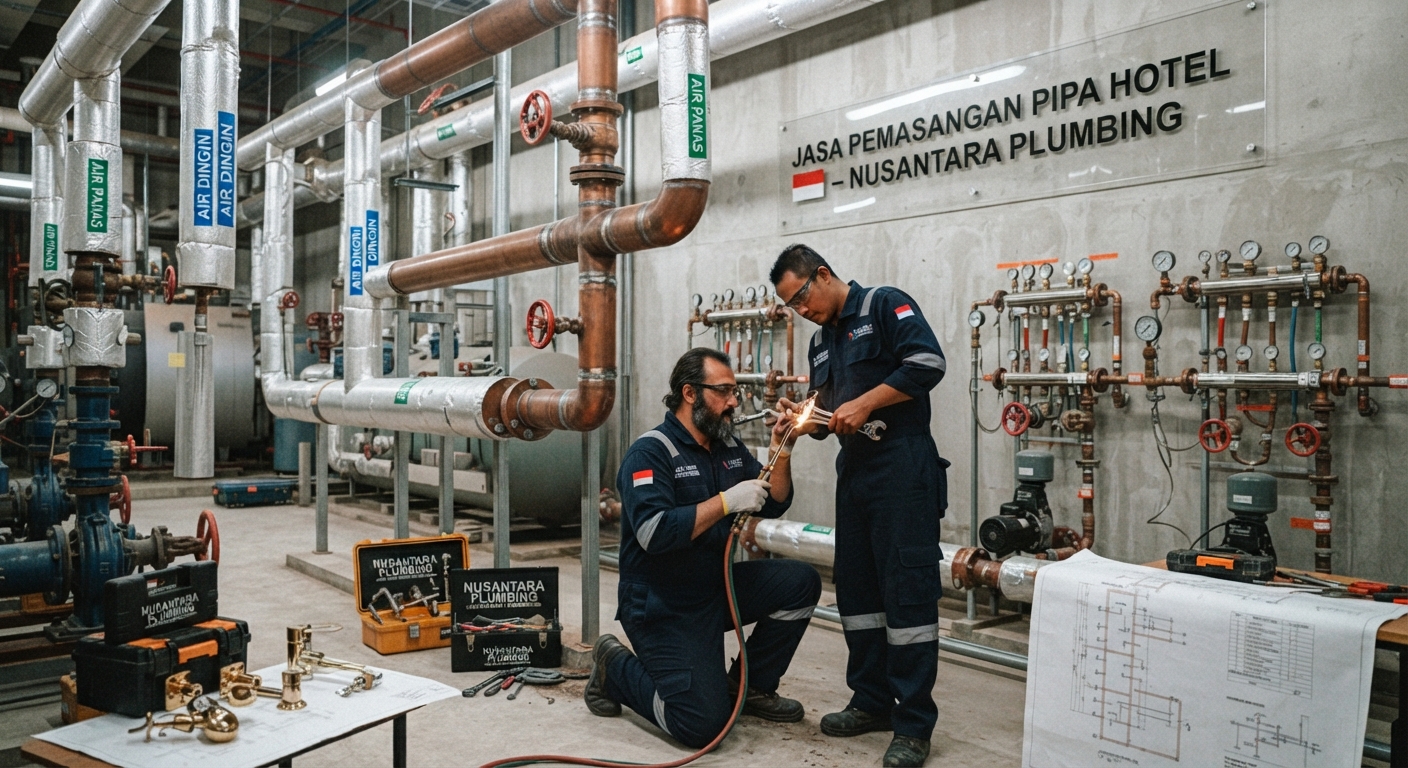 Jasa Pemasangan Pipa Hotel Bekasi